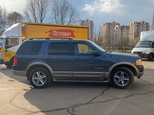 2002 Ford Explorer III, синий, 700000 рублей - вид 3