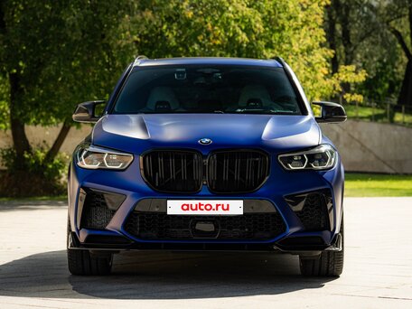 2021 BMW X5 M Competition III (F95), синий, 10450000 рублей, вид 2