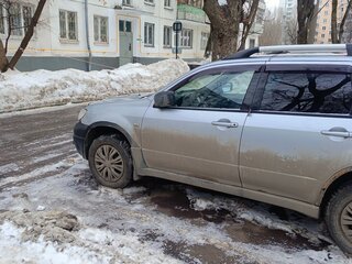 2003 Mitsubishi Outlander I, серебристый, 350000 рублей, вид 4