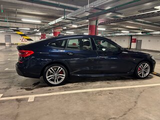 2020 BMW 6 серии Gran Turismo 630d xDrive IV (G32) Рестайлинг, чёрный, 5050000 рублей, вид 3