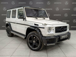 2016 Mercedes-Benz G-Класс 500 II (W463) Рестайлинг 4, белый, 5450000 рублей, вид 3