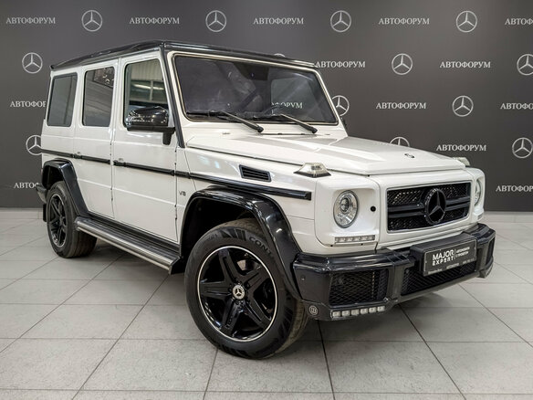 2016 Mercedes-Benz G-Класс 500 II (W463) Рестайлинг 4, белый, 5490000 рублей - вид 3