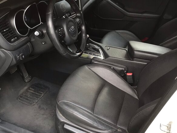2014 Kia K5 I Рестайлинг, жёлтый, 870000 рублей - вид 6