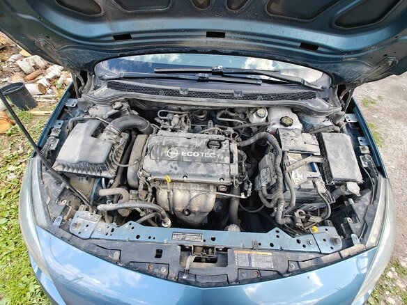 2013 Opel Astra J Рестайлинг, синий - вид 18