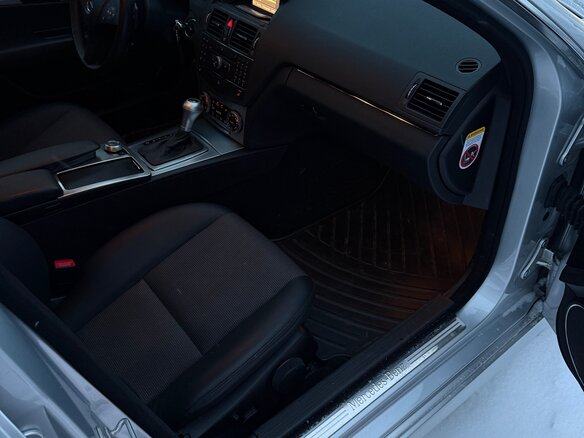 2008 Mercedes-Benz C-Класс 280 III (W204), серебристый, 1250000 рублей - вид 25