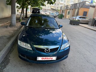 2007 Mazda 6 I (GG) Рестайлинг, синий, 400000 рублей, вид 2