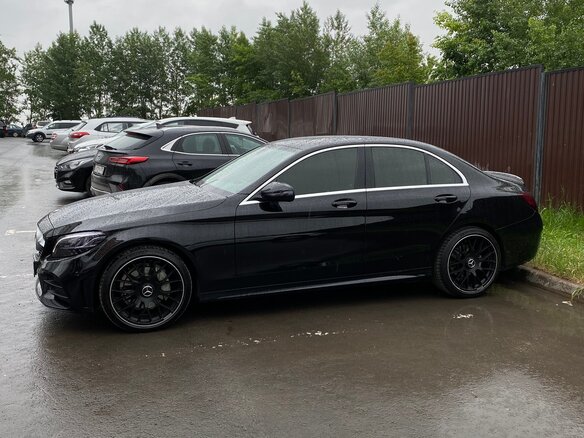 2019 Mercedes-Benz C-Класс 200 IV (W205) Рестайлинг, чёрный, 3000000 рублей - вид 7