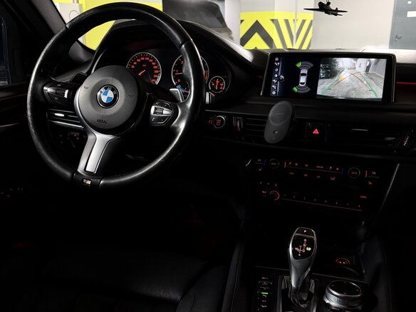 2016 BMW X6 40d II (F16), чёрный, 3700000 рублей - вид 7