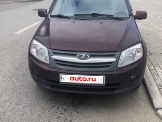 2013 Lada (ВАЗ) Granta I, красный, 400000 рублей, вид 1