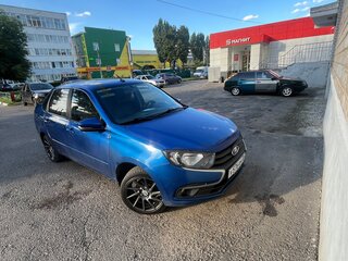 2022 Lada (ВАЗ) Granta I Рестайлинг, синий, 830000 рублей, вид 1