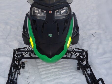 2011 Arctic Cat F-Series, зелёный, 800000 рублей, вид 2