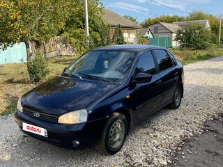 2008 Lada (ВАЗ) Kalina I, синий, 195000 рублей, вид 3