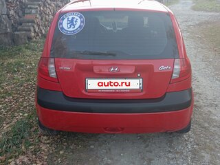 2009 Hyundai Getz I Рестайлинг, красный, 560000 рублей, вид 2