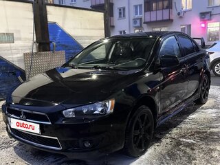 2007 Mitsubishi Lancer X, чёрный, 710000 рублей, вид 1