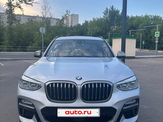 2019 BMW X3 M40d III (G01), серебристый, 5300000 рублей, вид 2