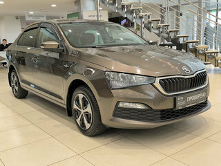 2020 Skoda Rapid II, коричневый, 1450000 рублей, вид 3