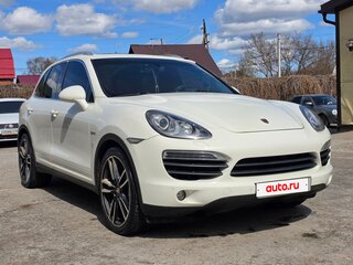 2010 Porsche Cayenne S Hybrid II (958), белый, 2000000 рублей, вид 2