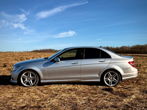 2008 Mercedes-Benz C-Класс 280 III (W204), серебристый, 1250000 рублей - вид 7