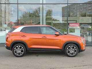 2021 Hyundai Creta II, оранжевый, 2174000 рублей, вид 4