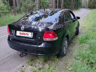 2011 Volkswagen Polo V, чёрный, 650000 рублей, вид 5