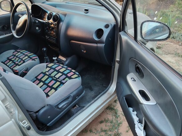 2008 Daewoo Matiz Best I Рестайлинг, серебристый, 220000 рублей - вид 7