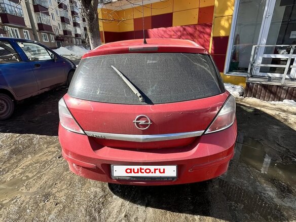 2010 Opel Astra H Рестайлинг, красный, 500000 рублей