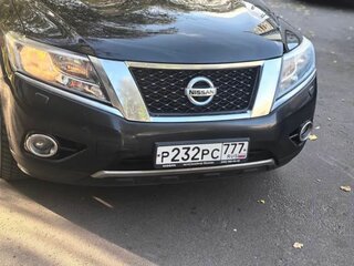 2015 Nissan Pathfinder IV, чёрный, 1400000 рублей, вид 5