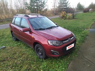 2016 Lada (ВАЗ) Kalina II, красный, 445000 рублей, вид 1