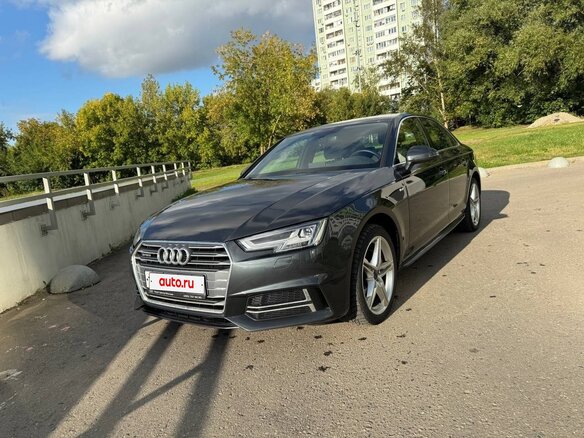 2017 Audi A4 V (B9), серый, 4000000 рублей - вид 1