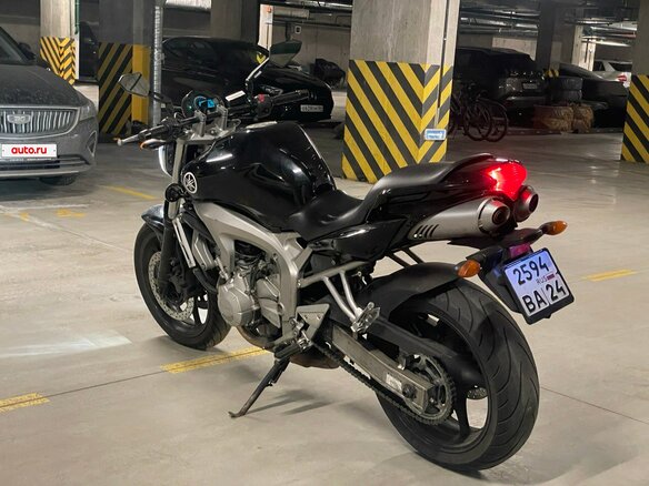 2007 Yamaha FZ6, чёрный, 465000 рублей - вид 5