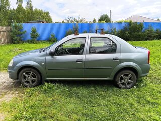 2012 Renault Logan I Рестайлинг, синий, 375000 рублей, вид 5