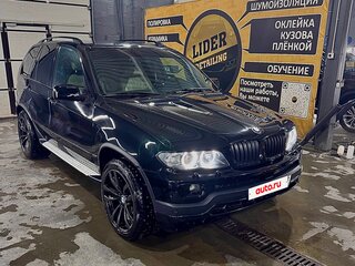 2006 BMW X5 3.0d I (E53) Рестайлинг, чёрный, 2500000 рублей, вид 3