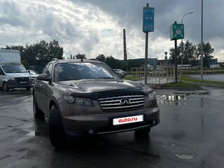 2003 Infiniti FX45 I (S50), коричневый, 950000 рублей, вид 2