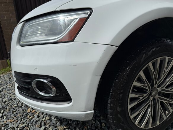 2015 Audi Q5 I (8R) Рестайлинг, белый, 1300000 рублей - вид 11