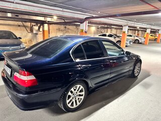 2004 BMW 3 серии N46 316i IV (E46) Рестайлинг, синий, 590000 рублей, вид 4