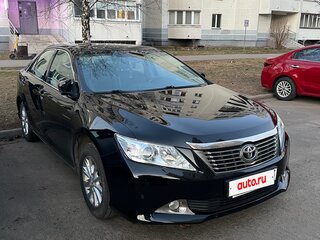 2013 Toyota Camry VII (XV50), чёрный, 1250000 рублей, вид 2