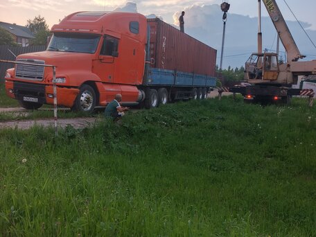 1999 Freightliner Century Class, оранжевый, 1430000 рублей, вид 3
