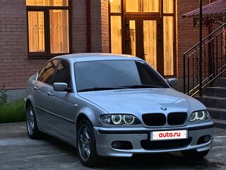 2003 BMW 3 серии 320i IV (E46) Рестайлинг, серебристый, 910000 рублей, вид 3