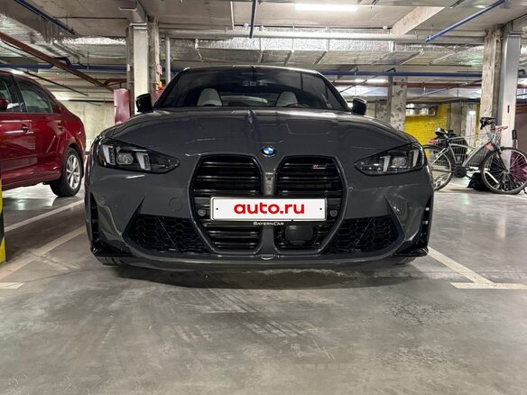 2024 BMW M3 Competition Package VI (G80) Рестайлинг, серый, 15100000 рублей - вид 2
