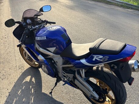 2000 Yamaha YZF-R6, синий, 445000 рублей, вид 1