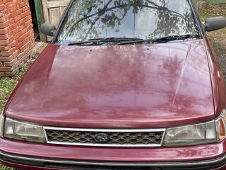 1993 Subaru Legacy I, пурпурный, 270000 рублей, вид 2