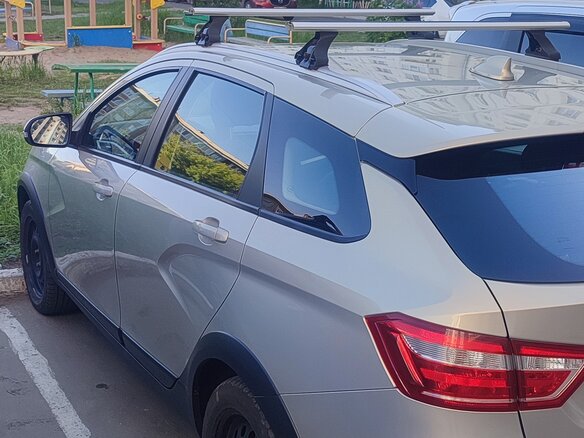 2020 Lada (ВАЗ) Vesta SW I, серый, 950000 рублей - вид 8