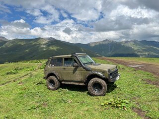 1993 Lada (ВАЗ) 2121 (4x4) I, зелёный, 420000 рублей, вид 2