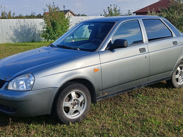 2008 Lada (ВАЗ) Priora I, серый, 165000 рублей