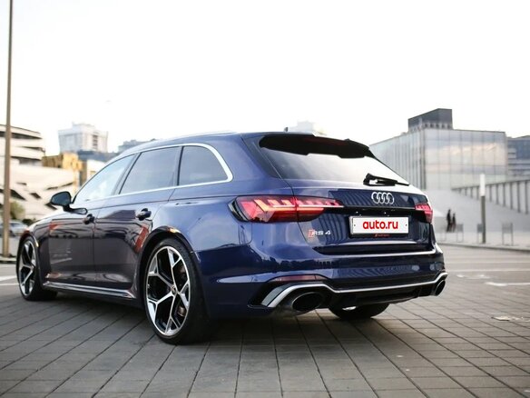 2020 Audi RS 4 IV (B9) Рестайлинг, синий, 5999999 рублей - вид 38