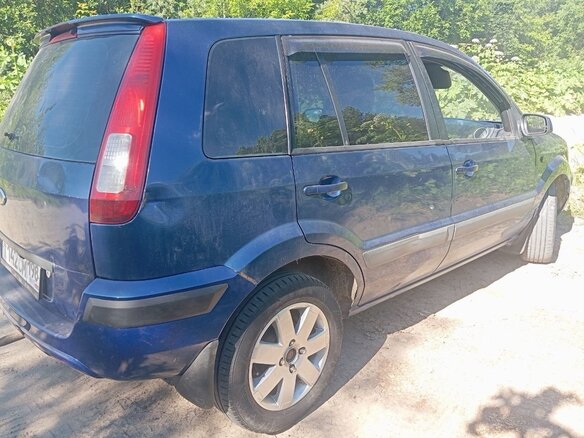 2006 Ford Fusion I Рестайлинг, синий, 400000 рублей - вид 8