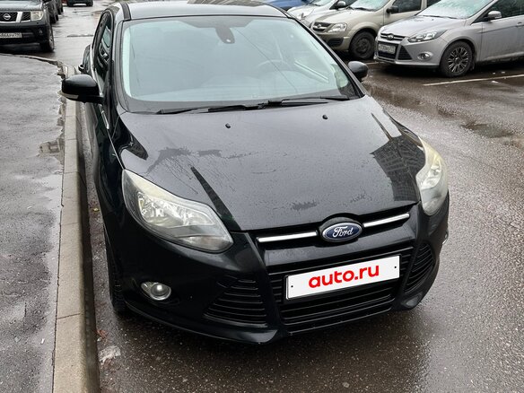 2012 Ford Focus III, чёрный, 790000 рублей - вид 1