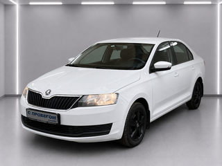 2018 Skoda Rapid I Рестайлинг, белый, 1220000 рублей, вид 1
