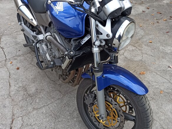 2003 Honda CB 600F Hornet, синий, 350000 рублей