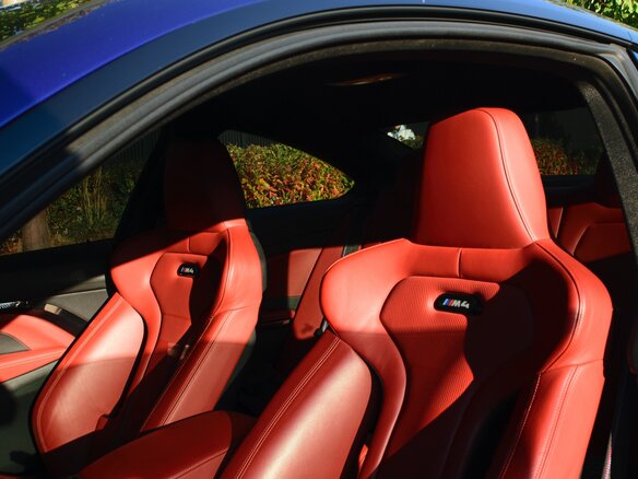 2018 BMW M4 Competition Package F82/F83 Рестайлинг, синий - вид 12